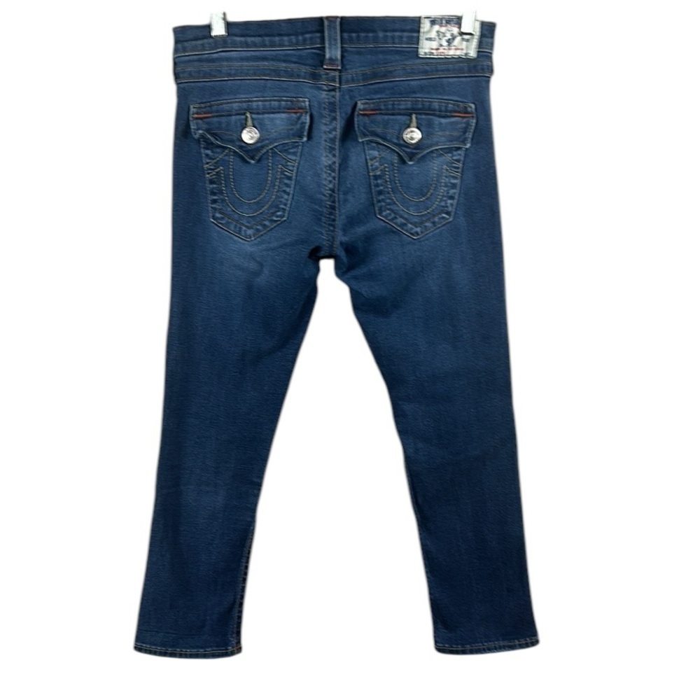 True Religion Basic Rolled Capri Jeans Size 29 - Picture 6 of 10